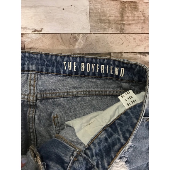 Cotton On Boyfriend Jeans Distressed Sz. 6 - Picture 3 of 5